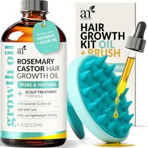Rosemary & Castor Oil for Hair Growth