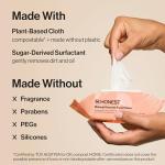 Honest Beauty Fragrance Free Makeup Remover Wipes