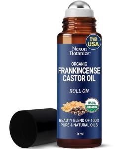 Organic Castor & Frankincense Eye Roller 10ml