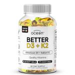 Organic D3 + K2 Supplements for Bone Health