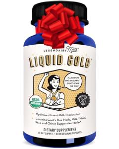 Liquid Gold Lactation Support with Organic Ingredients