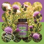 Organic Milk Thistle Capsules - 500 mg Silymarin
