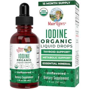 MaryRuth Organics Vegan Iodine Liquid Drops
