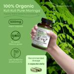 Organic Moringa Capsules for Breastfeeding Support