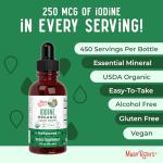 MaryRuth Organics Vegan Iodine Liquid Drops