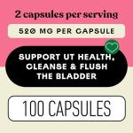 Organic D-Mannose Capsules for Urinary Tract Health
