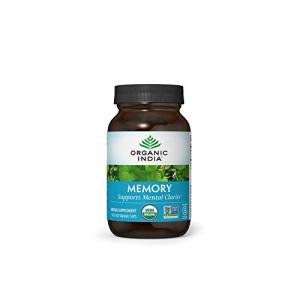 Organic India Memory Herbal Supplement for Clarity