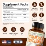 High Potency Vegan Turmeric Curcumin Capsules