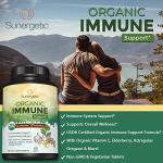 Organic Immune Support Supplement with Superfoods