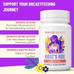 Mama's Select Vegan Goat's Rue Lactation Capsules