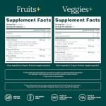 Organic Veggie & Fruit Capsules for Daily Energy