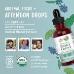 MaryRuth Organics Vegan Brain Support Drops