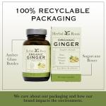 Organic Ginger Root Capsules | 1,200 mg, Vegan
