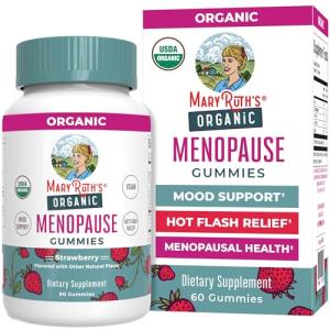 MaryRuth's Organic Vegan Menopause Gummies for Relief