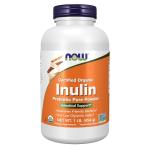 NOW Foods Organic Inulin Prebiotic Powder, 1 lb