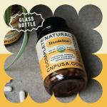 Organic Dandelion Root Capsules - 600mg, 100 Count