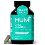 HUM Daily Cleanse Acne Support Supplements, 60 Capsules