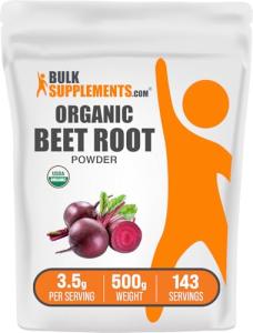 Organic Beet Root Powder - Vegan Superfood 500g
