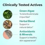 HUM Daily Cleanse Acne Support Supplements, 60 Capsules