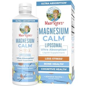 MaryRuth Organics Vegan Magnesium Supplement, 15.22 Fl Oz