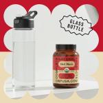 Organic Red Maca Root Capsules - 800mg, Vegan