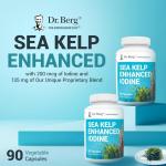 Dr. Berg Sea Kelp Iodine Capsules - 90 Count