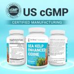 Dr. Berg Sea Kelp Iodine Capsules - 90 Count