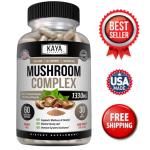 Mushroom Complex: Lion's Mane, Reishi, Shiitake Capsules