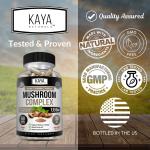 Mushroom Complex: Lion's Mane, Reishi, Shiitake Capsules