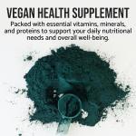 WHYZ Organic Spirulina Powder - Vegan Protein Boost
