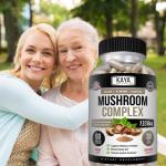 Mushroom Complex: Lion's Mane, Reishi, Shiitake Capsules