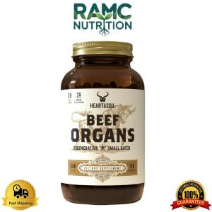 Heart & Soil 3000mg Grass-Fed Organ Capsules