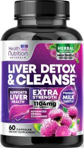 Milk Thistle Dandelion Detox Support Supplement