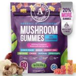 Fruit-Flavored Ashwagandha Mushroom Gummies, 80 Count