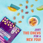 Fruit-Flavored Ashwagandha Mushroom Gummies, 80 Count