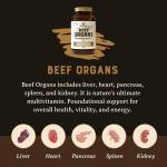 Heart & Soil 3000mg Grass-Fed Organ Capsules