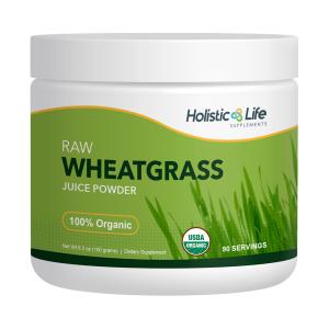 Organic Wheat Grass Juice Powder - 90 Servings