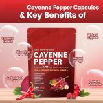Cayenne Pepper Softgels for Vein and Heart Health