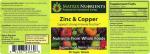 Organic Zinc and Copper Beauty Booster