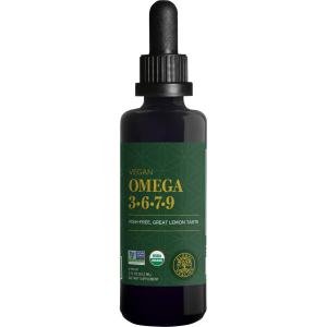 Global Healing Vegan Omega 3-6-7-9 Supplement 2 Fl Oz