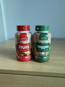 HiPlus Organic Fruit & Vegetable Supplements - 90 Capsules