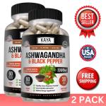 Ashwagandha Anxiety Calm Supplement with Black Pepper