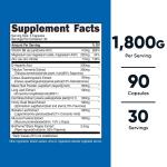 Nutricost Vegan T-Level Complex Capsules