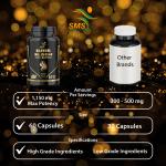 Organic Herbal Hair Growth Veggie Capsules 180 Count