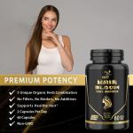 Organic Herbal Hair Growth Veggie Capsules 180 Count