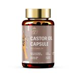 Organic Vegan Castor Oil Capsules - 100% Pure