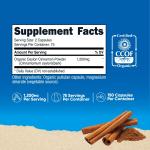 Nutricost Organic Ceylon Cinnamon 1200mg Capsules