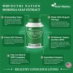 Moringa Capsules 10,000mg – 120 Organic Capsules