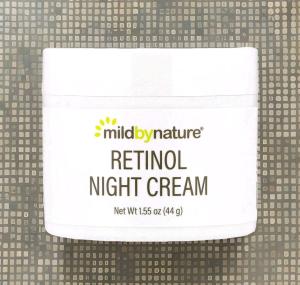 Retinol Night Cream 1.55 oz (44 g) *Certified Organic* | Anti-Aging Cream
