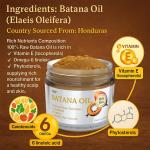 Dr. Sebi Organic Batana Oil Paste for Hair Growth - 100 Pure 8oz